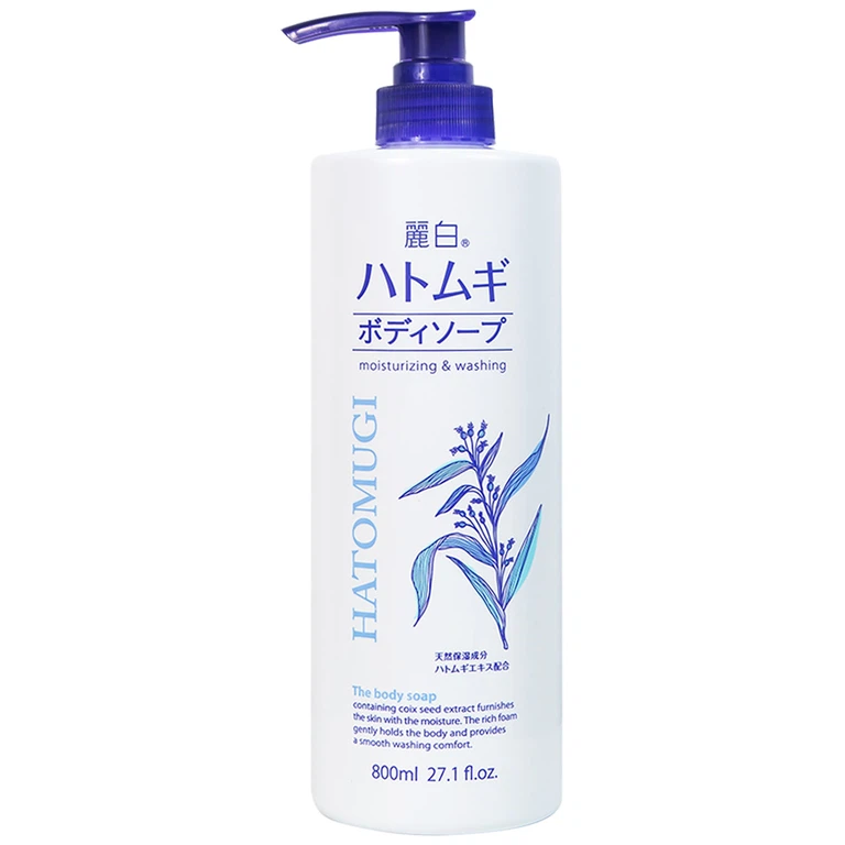 Sữa tắm Hatomugi – Chai 800ml