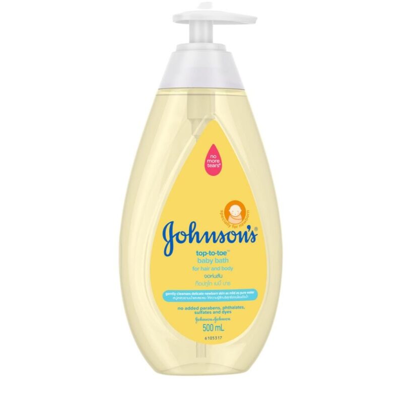 Sữa tắm gội Gohnson’s top-to-toe – Chai 500ml